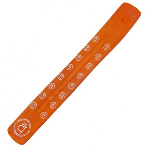 Stojan na vonné tyčinky čakra - sacral chakra - sakrálna čakra Svadhishthana VAM