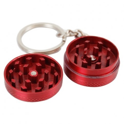 Grinder Drvička prívesok - červená