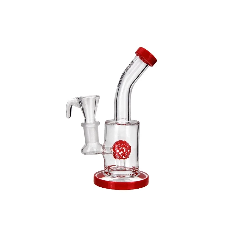 Sklenené bongo Thug Life Birdy Red ball 17 cm