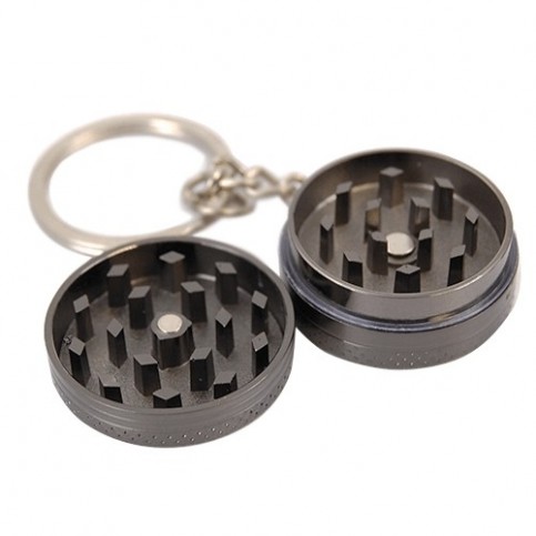 Grinder Drvička prívesok - sivá