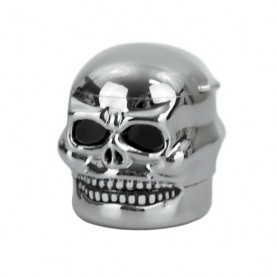 Grinder Drvička Skull Silver - strieborná lebka