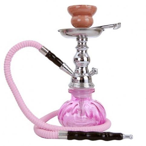 Vodná fajka mini Pink + box