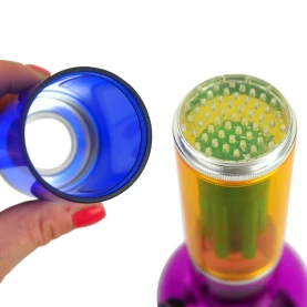 Bongo akryl color double 45 cm - rozoberateľné akrylové bongo