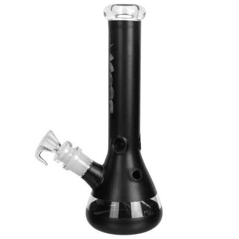 Sklenený bong Boost pro Black 35 cm - pohľad zboku
