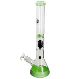 Sklenené Bongo GG Beaker Green in Box 46 cm