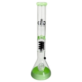 Sklenené Bongo GG Beaker Green in Box 46 cm