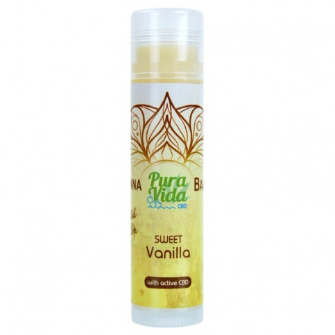 Pura Vida CBD balzam na pery 5 ml sweet vanilla
