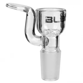 Bong sklo Blaze Ice Clear 50 cm - detail: kotol s rúčkou a zabudovaným sitkom.