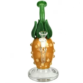 Bong sklo Black Leaf Frutti di Qualm 27 cm - pohľad spredu.