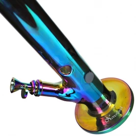 Bong Neverland 45 cm Rainbow Shine - detail, pohľad zhora.