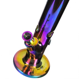 Bong Neverland 45 cm Rainbow Shine - detail, pohľad spredu.