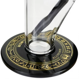 Bong sklo Blaze Alchemie 48 cm - detail: downpipe a podstava.