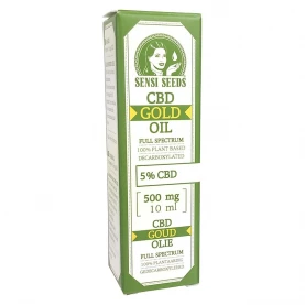 CBD Olej Gold Sensi Seeds 10 ml 5 %