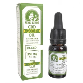 CBD Olej Gold Sensi Seeds 10 ml 5 %