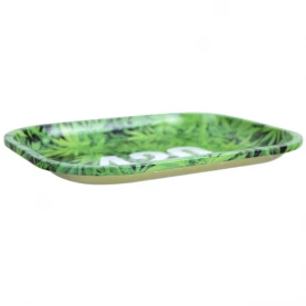 Roll Tray Ganja 420 Green
