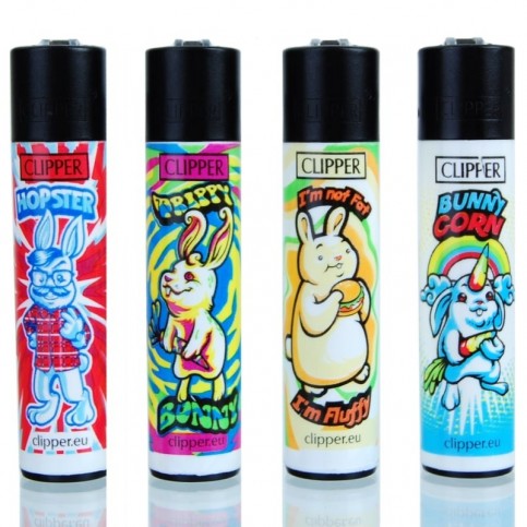 Clipper séria ZAJACE po 4 ks