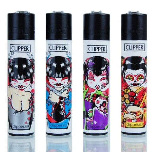 Clipper séria GEISHA po 4 ks