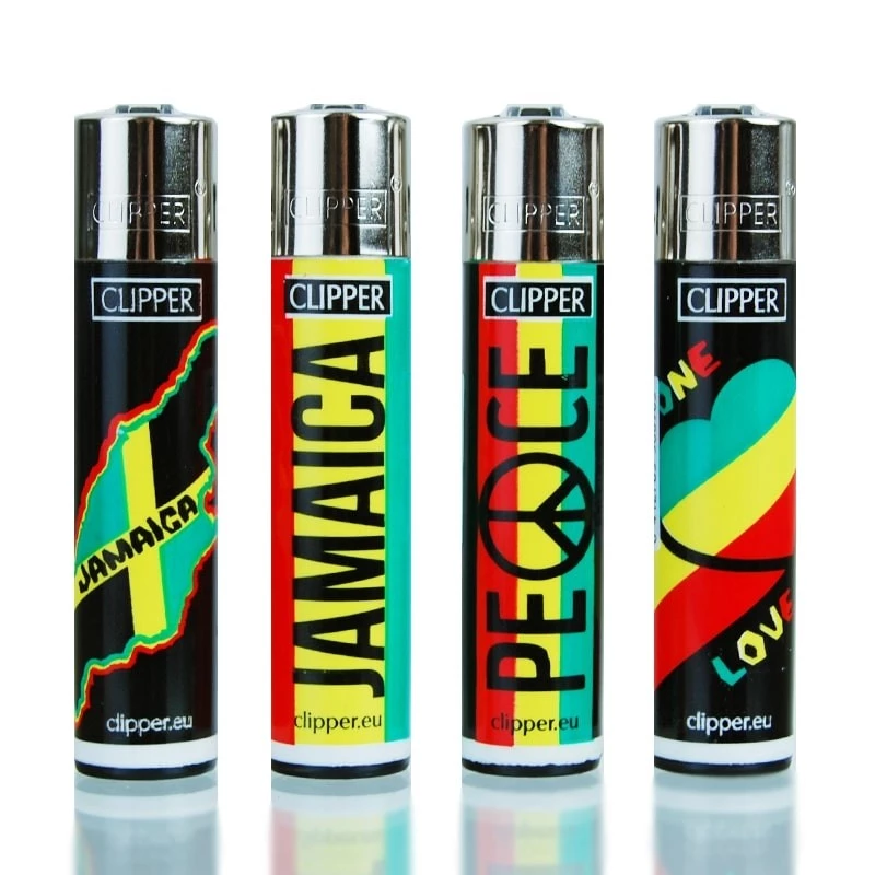 Clipper séria RASTAFARI po 4 ks