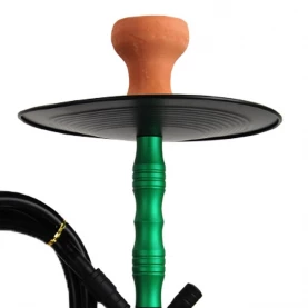 Vodná fajka Bullet Shisha green 47 cm