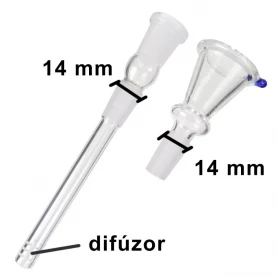 Bong sklo Black Leaf pure 50cm