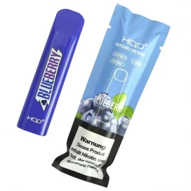 E-shisha HQD čučoriedka