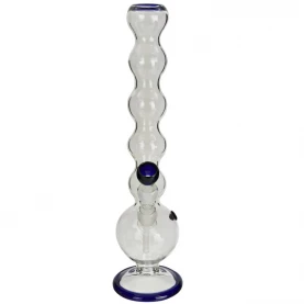 Sklenené bongo Boost Bubble curvy 47cm