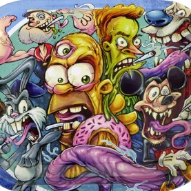 Tácka Roll Tray Stoned II. Homer 18x14cm