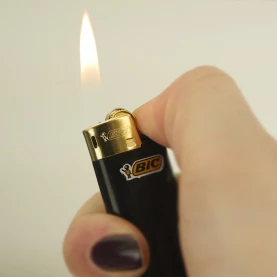 Zapaľovač BIC Slom mini black/gold