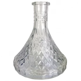 Vodná fajka Kaya INOX Tradi Taurus 2S - Clear Jewel