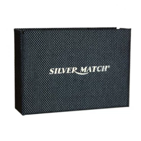 Fajkový zapaľovač s príborom Silver Match - silver