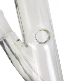 Bullet zone 23cm - Sklenené bongo - detail turba