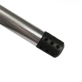 Vodná fajka Kaya INOX Tradi Taurus 2S - Clear Jewel