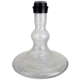 Vodná fajka KAYA ELOX Carbonia - clear glow in dark 58cm