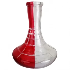 Vodná fajka KAYA ELOX Tradi Line - black red 83cm