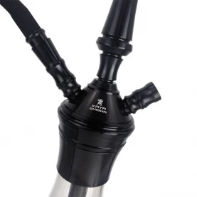 Vodná fajka KAYA ELOX Clear Cut - black 73cm