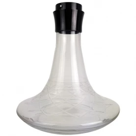 Vodná fajka KAYA ELOX Clear Cut - black 73cm