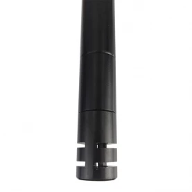 Vodná fajka KAYA ELOX Clear Cut - black 73cm