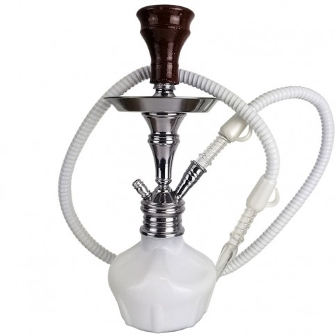 Vodná Fajka Aladin ROY 2 - white 40 cm