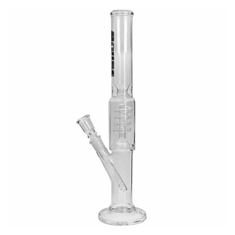 Sklenené bongo Bullet spiral ICE 39 cm - pohľad zboku
