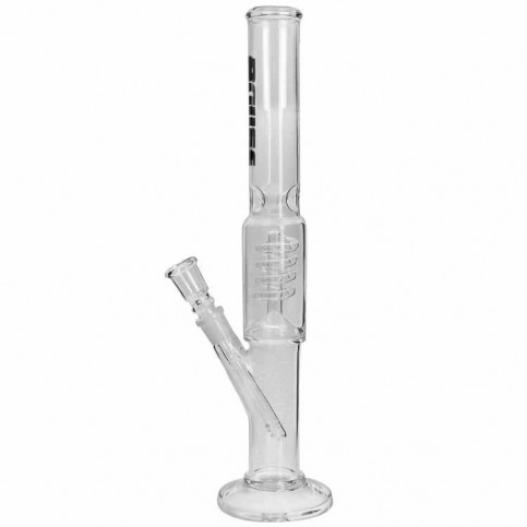 Sklenené bongo Bullet spiral ICE 39 cm - pohľad zboku