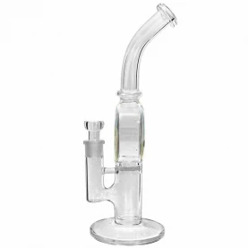 Sklenené bongo Hello Highdi 32 cm - pohľad zboku
