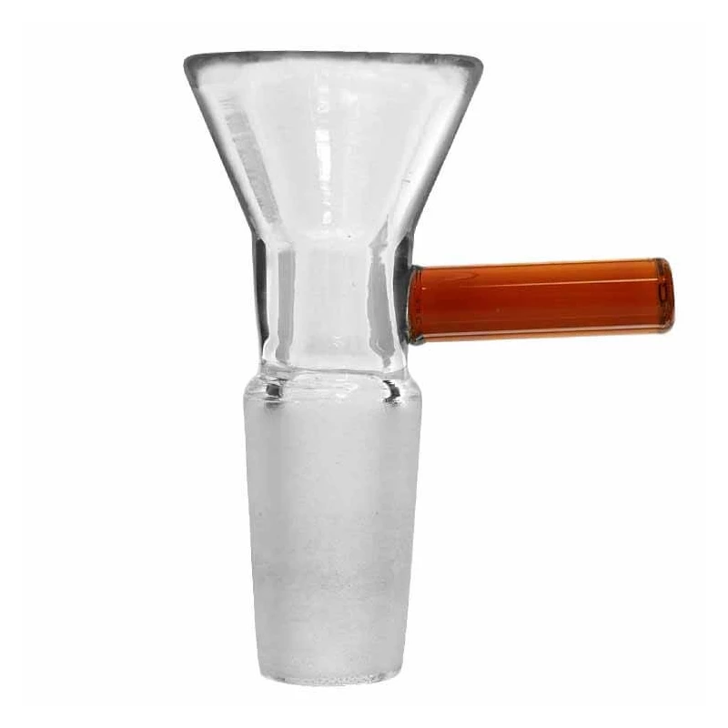 Šluk kotol na bongo Amber s rúčkou NS14 - pohľad zboku