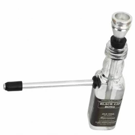 Mini Bong šlukovka fľaška 14,5 cm - pohľad zvrchu