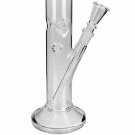 Sklenené bongo Ice Leaf 55 cm - detail na spodnú časť bonga - šluk, ľadovač a turbo