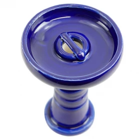 Korunka na vodnú fajku Kaya Cascade blue - pohľad zvrchu