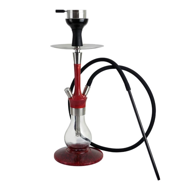 Vodná fajka Kaya Madera Cast - Pluto 58 cm - pohľad na celú vodnú fajku