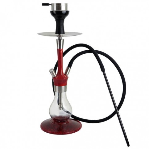 Vodná fajka Kaya Madera Cast - Pluto 58 cm - pohľad na celú vodnú fajku