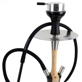 Vodná fajka Kaya Madera Chida Deluxe Black 58 cm - pohľad na vrchnú časť fajky