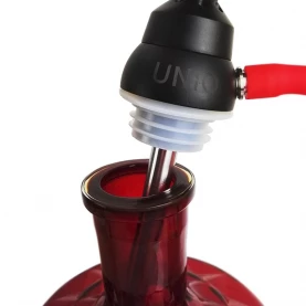 Vodná fajka Unio Shisha 55 cm Black - Red