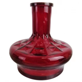 Vodná fajka Unio Shisha 55 cm Black - Red